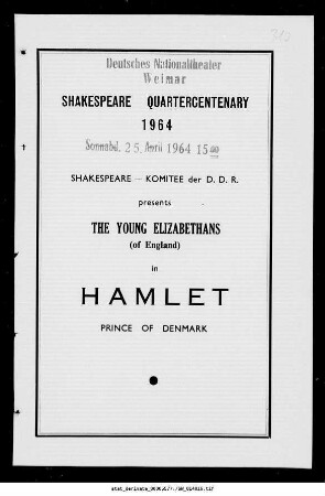 Hamlet Prince of Denmark