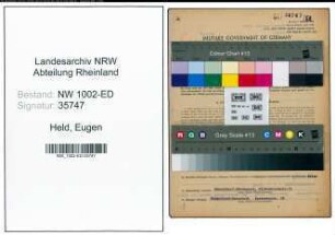 Entnazifizierung Eugen Held, geb. 03.03.1897 (Malermeister)