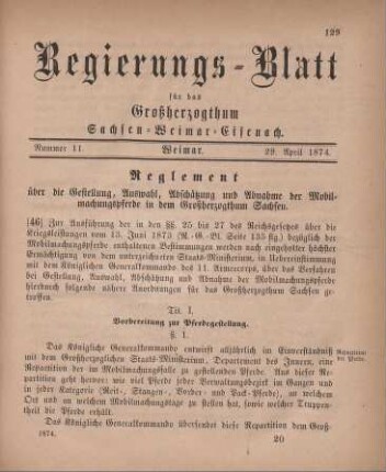 Nr. 11 : 29. April 1874