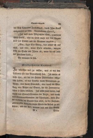 Siebenzehntes Capitel