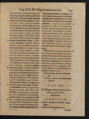Cap. XIII. De Magorum potentia circa ...