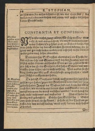 Constantia Et Confessio.