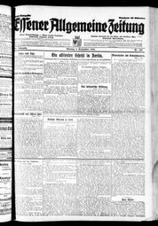 Essener allgemeine Zeitung. 1918-1943