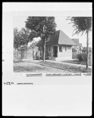 Rudolf-Virchow-Krankenhaus, Pförtnerhaus