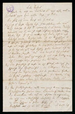 Brief vom 28. Mai 1870