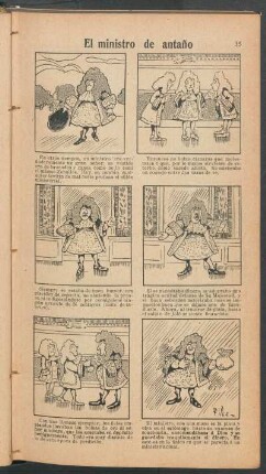 El ministro de antaño - [Cómic]