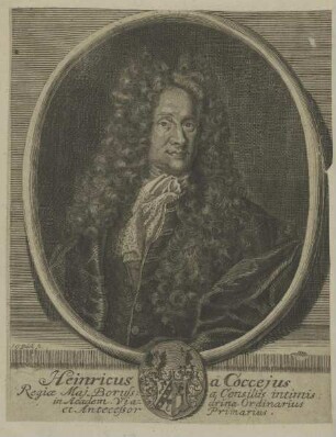 Bildnis des Heinricus a Coccejus