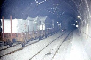 Stuttgart S-Bahn-Tunnel Tunnelverzweigung Rolltreppentransport