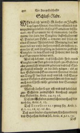 Schluß-Rede.