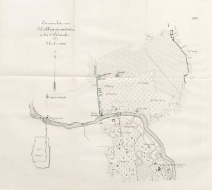 No. 3. Terreinschets van Kota-Alam en omstreken op den 13n November 1874