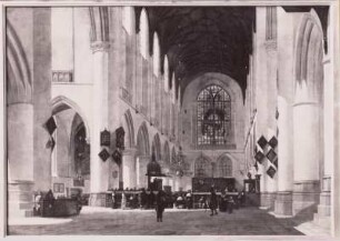 Innenansicht der St. Bavokerk zu Haarlem