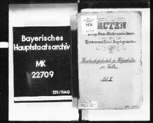 Fürth. Errichtung einer Handwerkerschule für Holzindustrie.