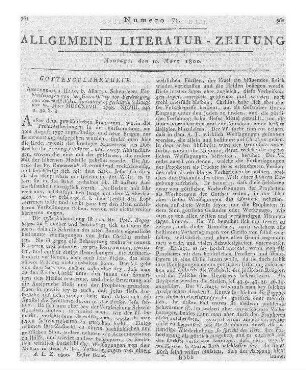 Creutzer, C.: Entomologische Versuche. Wien: Schaumburg 1799