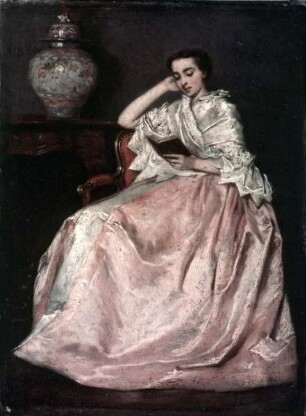 Lesende Frau