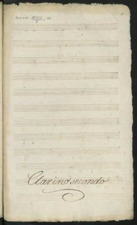 Clarino secondo