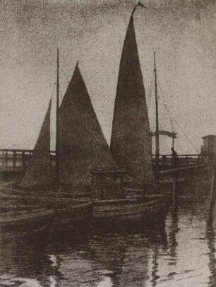 "Boote im Hafen"
