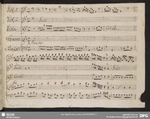 Arminio. Excerpts - Mus.3015-F-1,3 : S, strings, b
