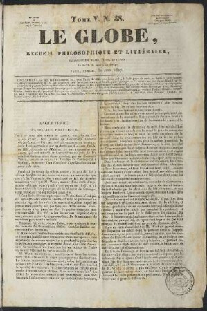 1827, 38: Heft