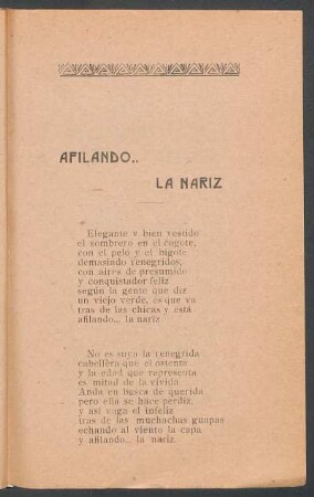 Afilando.. la nariz