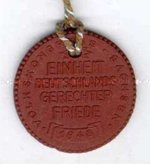 Landesvolkskongress in Sachsen zum 2. Deutschen Volkskongress für Einheit und gerechten Frieden, 17.-18.3.1948 in Berlin