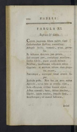 Fabula XI. - XX.