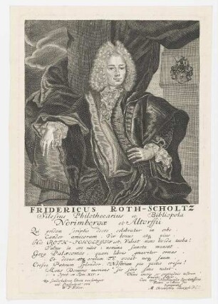 Bildnis des Fridericus Roth-Scholtz
