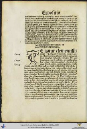 Canonis expositio que est pars misse altera et principalis