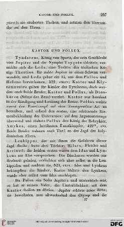 Kastor und Pollux