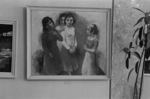 Ausstellung von Werken des aus Paris zurückgekehrten Malers Max Lingner : Gemälde "Arbeitslos"