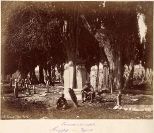 Istanbul, Eyüp, türkischer Friedhof