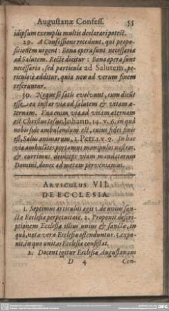 Articulus VII. De Ecclesia