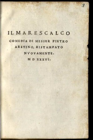 Il Marescalco