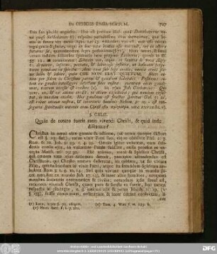 §. CXLII. Qualis de cetero fuerit ratio vivendi Christi, & quid inde discamus?