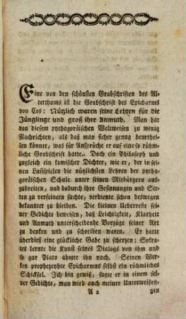 Gellerts sämmtliche Schriften, 10. Gellerts Leben