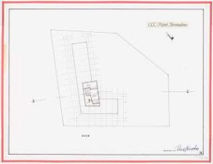Hotel (»CCC«), Torremolinos: Grundriss Dach [1:200]