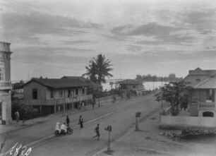 Hafenstraße : Straße am Hafen in Lobito