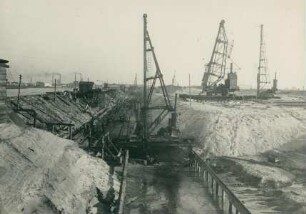 Kaimauer an der Rethe, 1927