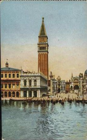 Venezia – Piazzetta di S. Marco dal mare. [R]