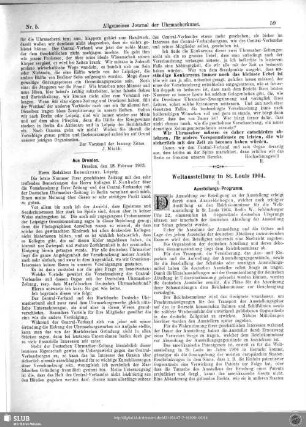Weltausstellung in St. Louis 1904