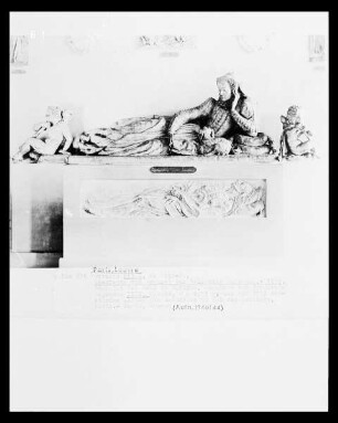 Grabmal der Valentine Balbani, Frau des René Birague
