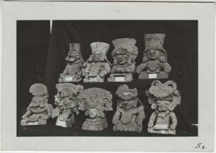 Zapotekische Figurengefäße aus der Slg. Sologuren