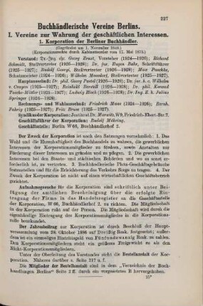Buchhändlerische Vereine Berlins
