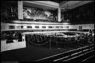 Genf: UNO-Gebäude, großer Konferenzsaal, Spanischer Saal