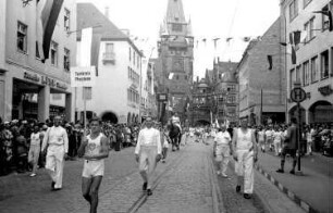 Freiburg: Festzug der Turner, Turnverein Pforzheim