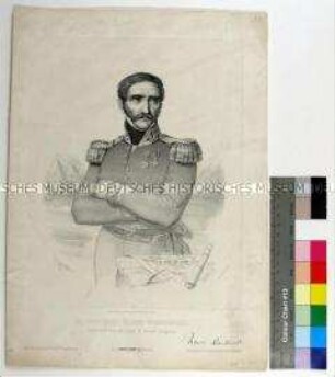 Porträt des polnischen Generals Henryk Dembinski