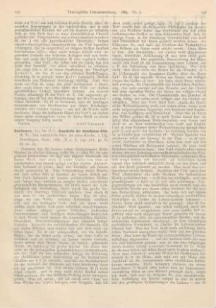 155-159 [Rezension] Bestmann, H. J., Geschichte der christlichen Sitte. 2. Tl.: Die katholische Sitte der alten Kirche. 2 Lfg