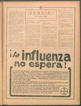 "Zogoibi" : (Capítulo inicial de esta notable obra, recientemente aparecida)