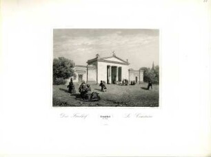Grafik "Der Friedhof Frankfurt am Main"