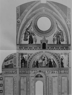 Thronende Madonna