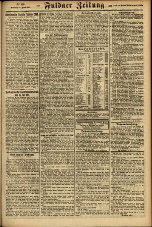 Zweite Ausgabe vom Sonntag, den 03. Juni 1923.